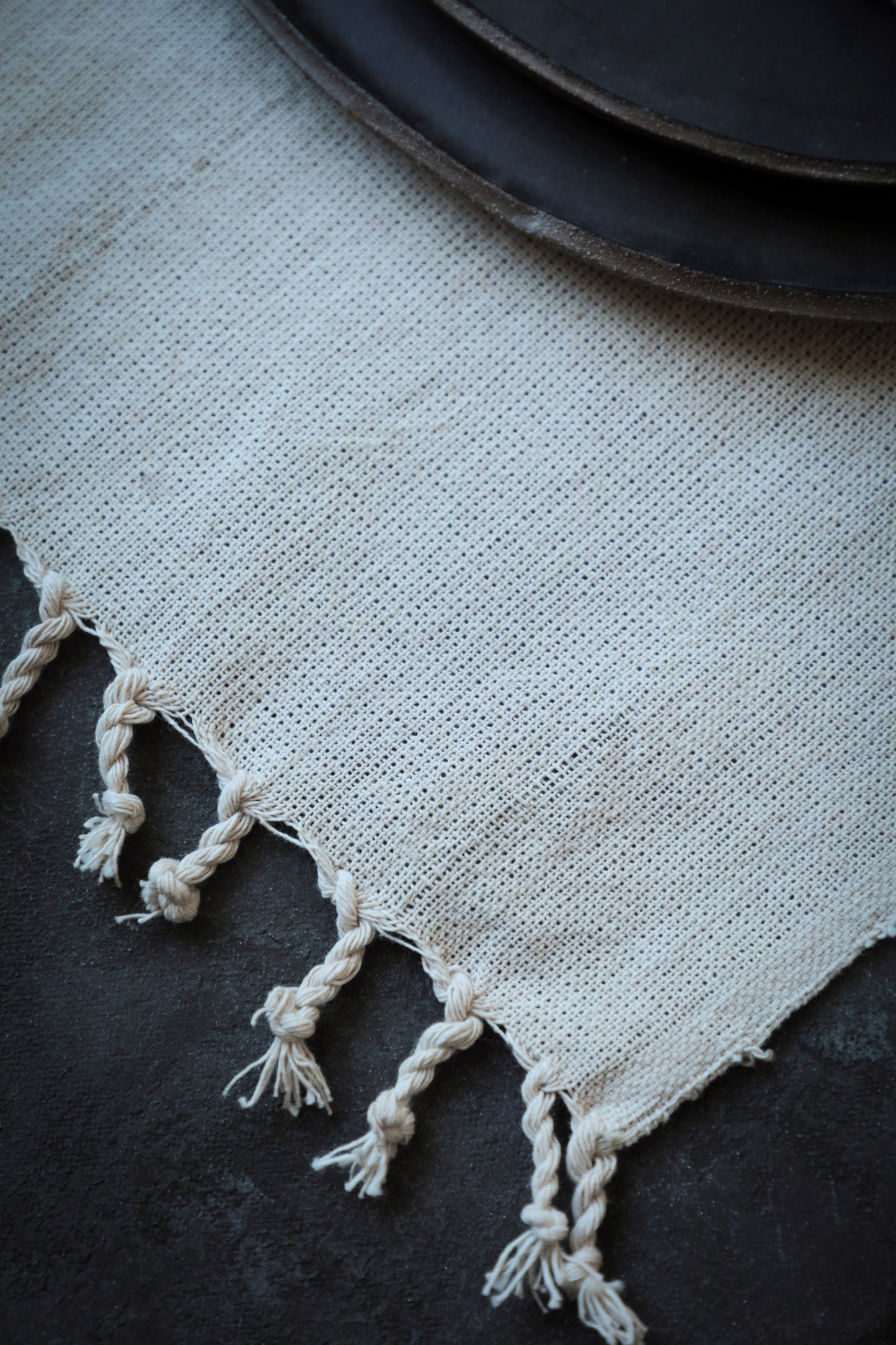 PRICED TO GO!! Set of 6 / Organic Cotton Hand-loomed Placemats/Picnic Mat