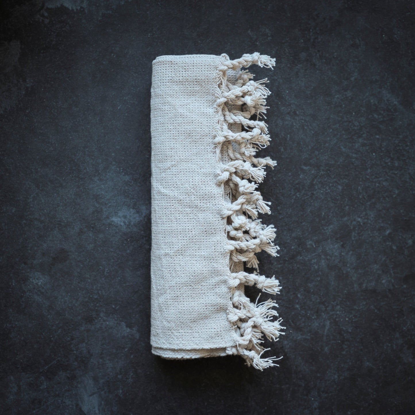 PRICED TO GO!! Set of 6 / Organic Cotton Hand-loomed Placemats/Picnic Mat