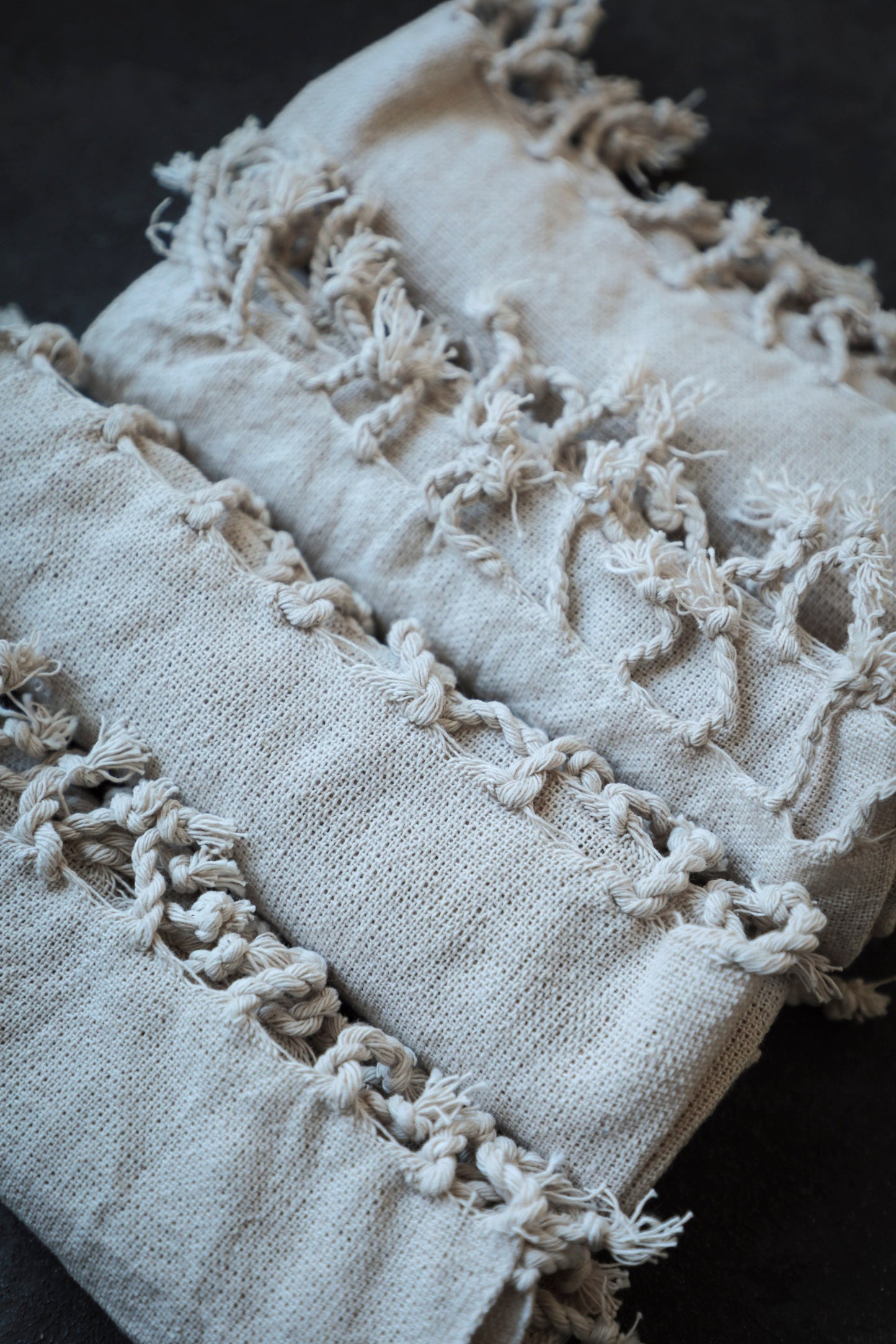 PRICED TO GO!! Set of 6 / Organic Cotton Hand-loomed Placemats/Picnic Mat