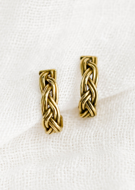 Plait Earrings