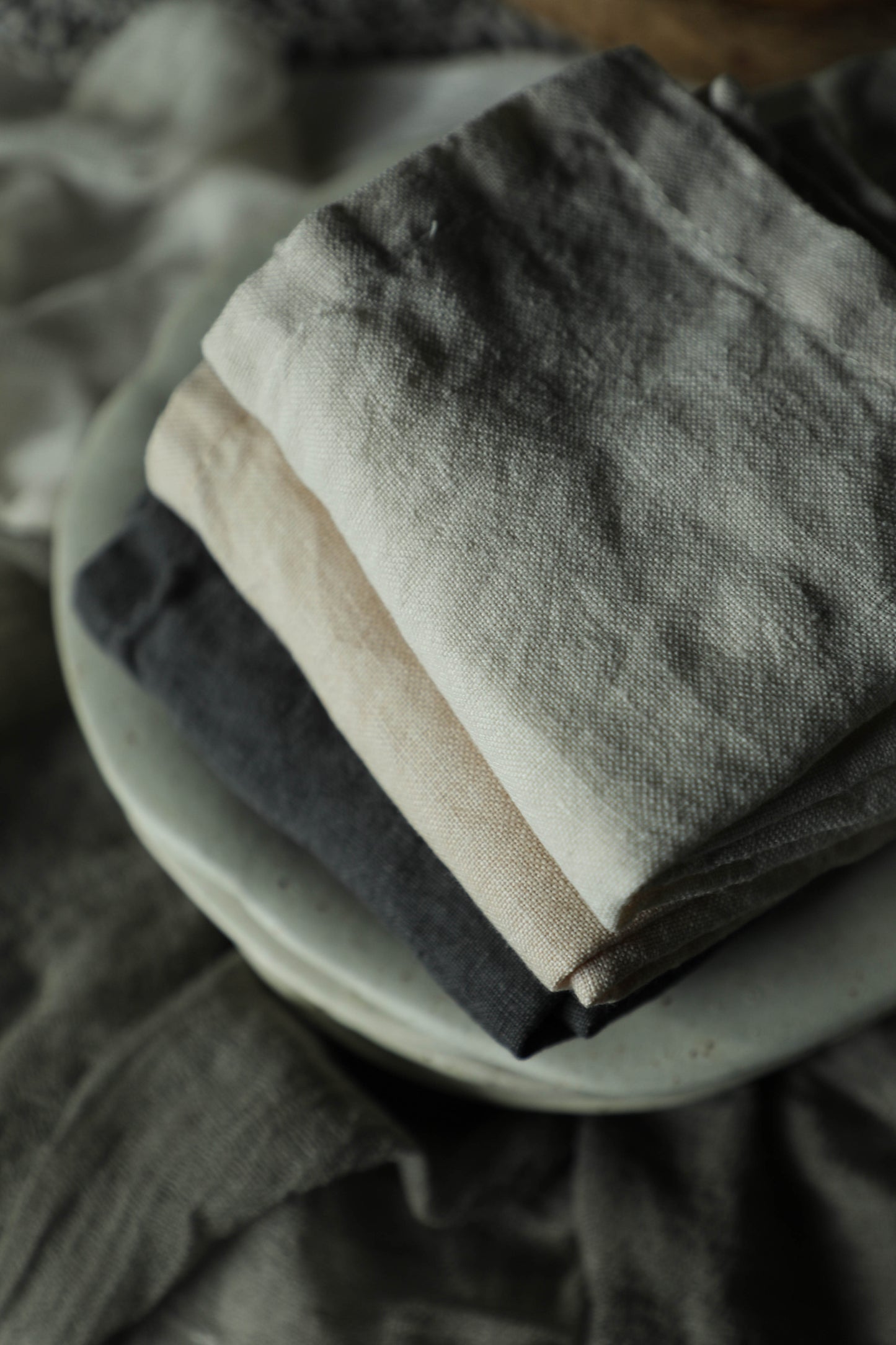 Hand-Loomed Linen Napkin Set of 4