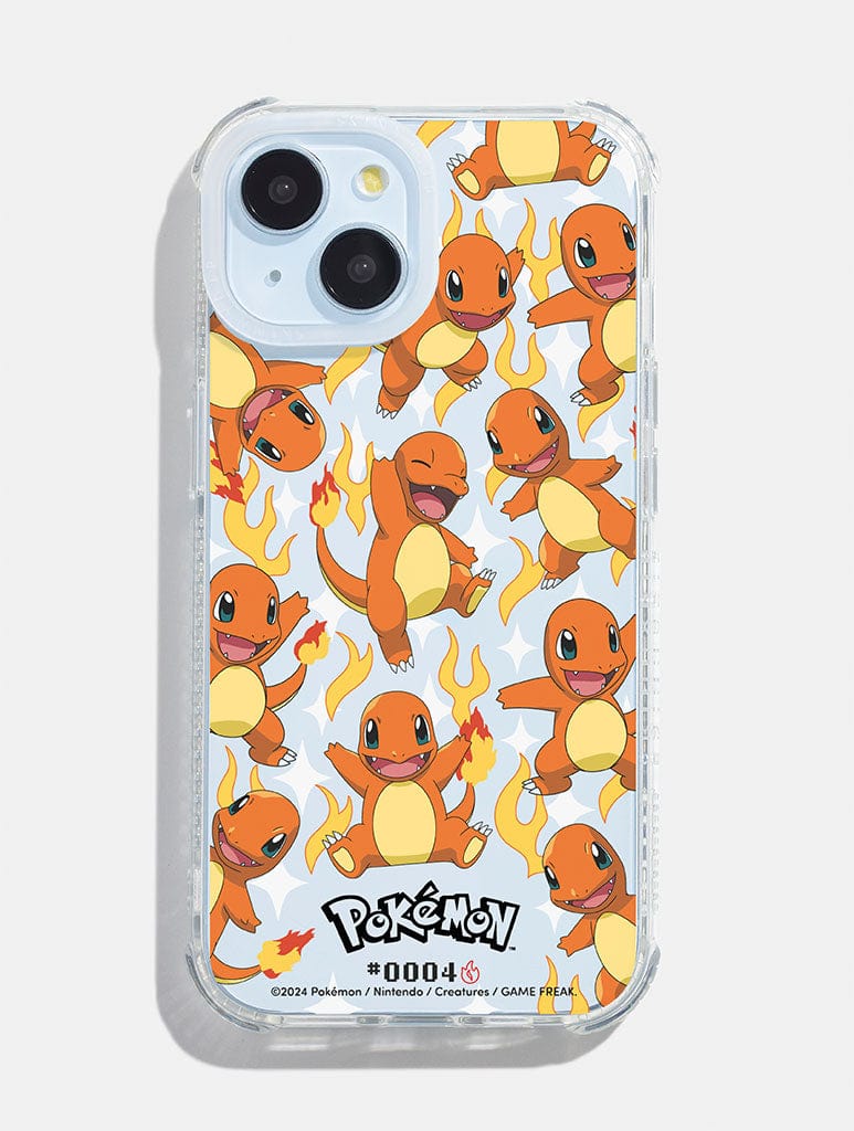 Pokemon #0004 Charmander Shock iPhone Case