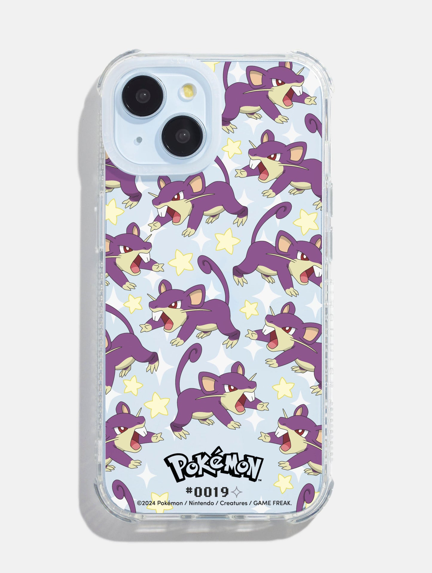 Pokemon #0019 Rattata Shock iPhone Case