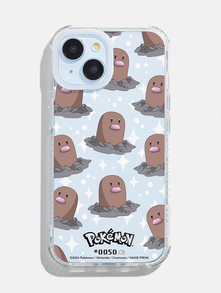 Pokemon #0050 Diglett Shock Phone Case