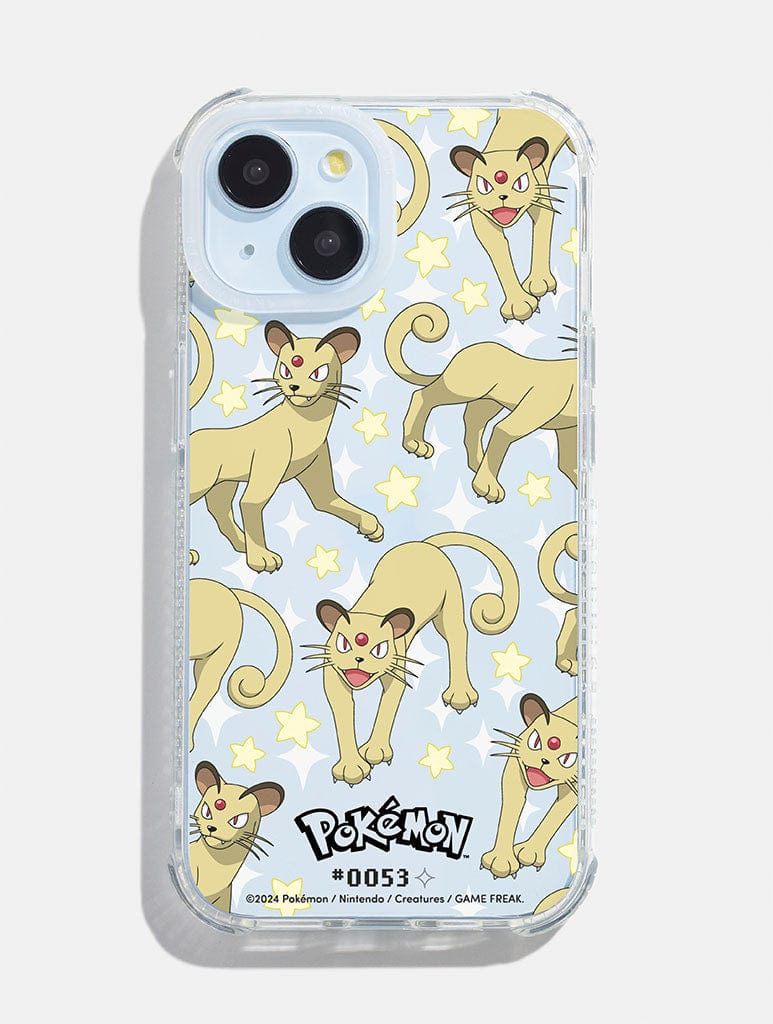 Pokemon #0053 Persian Shock iPhone Case