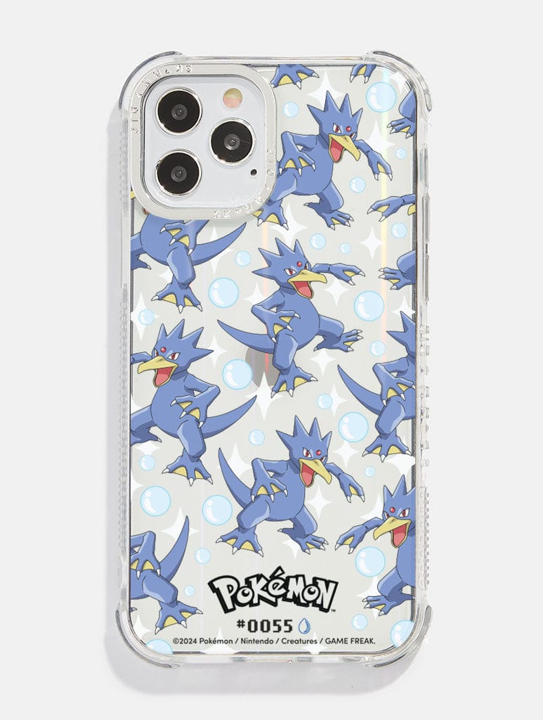 Pokemon #0055 Golduck Shock iPhone Case