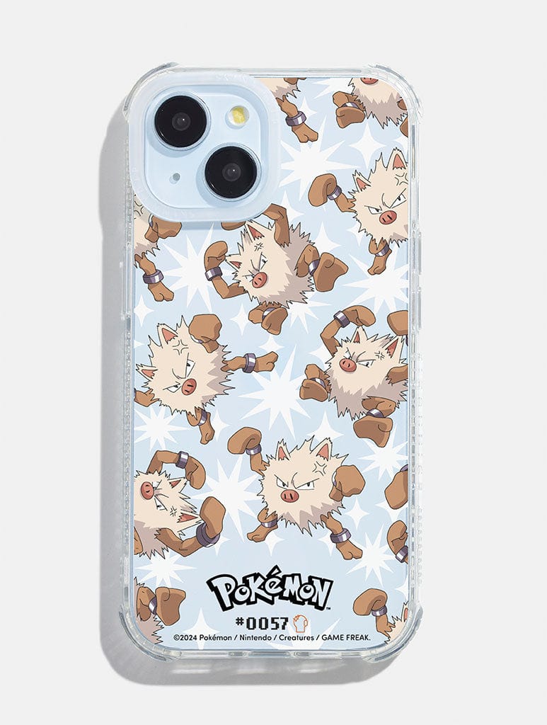 Pokemon #0057 Primeape Shock iPhone Case