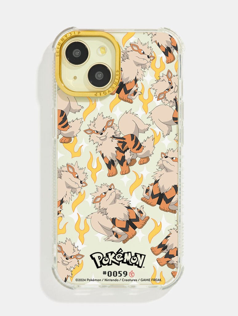 Pokemon #0059 Arcanine Shock iPhone Case