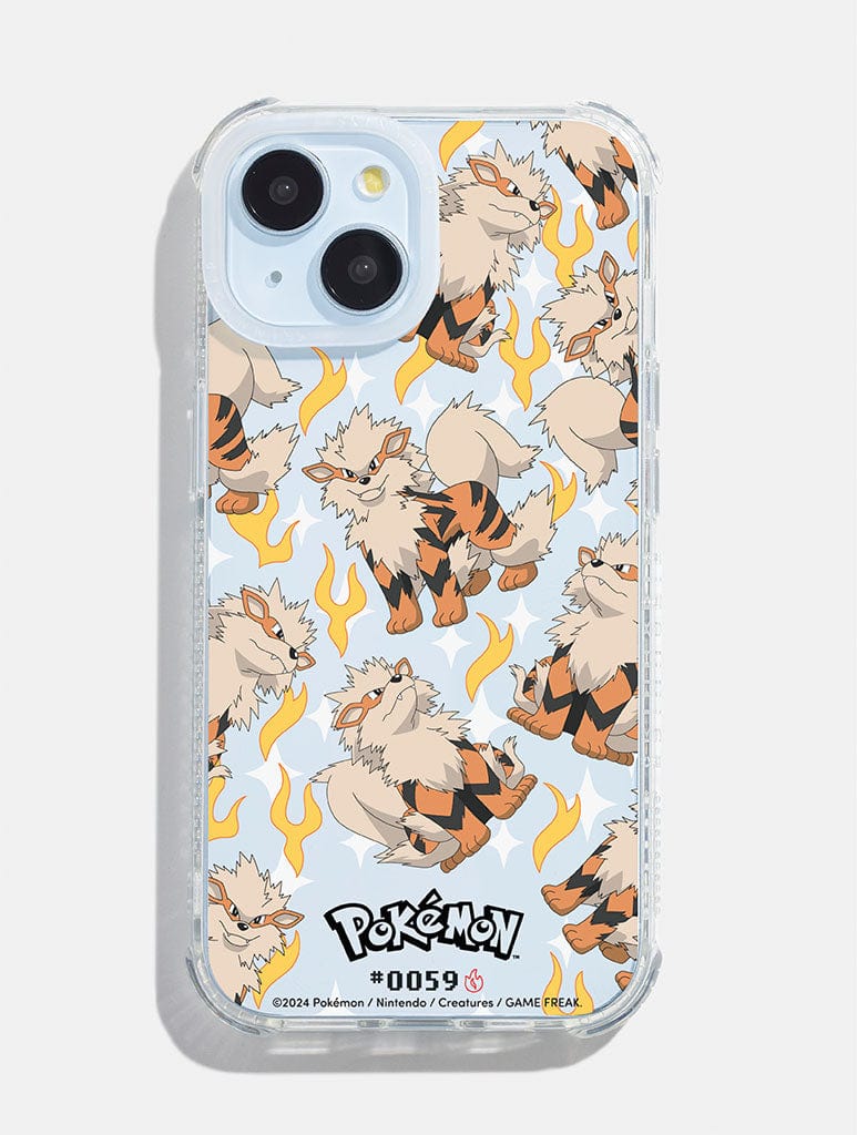 Pokemon #0059 Arcanine Shock iPhone Case