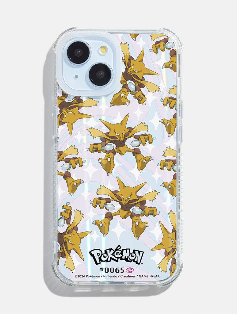 Pokemon #0065 Alakazam Shock iPhone Case