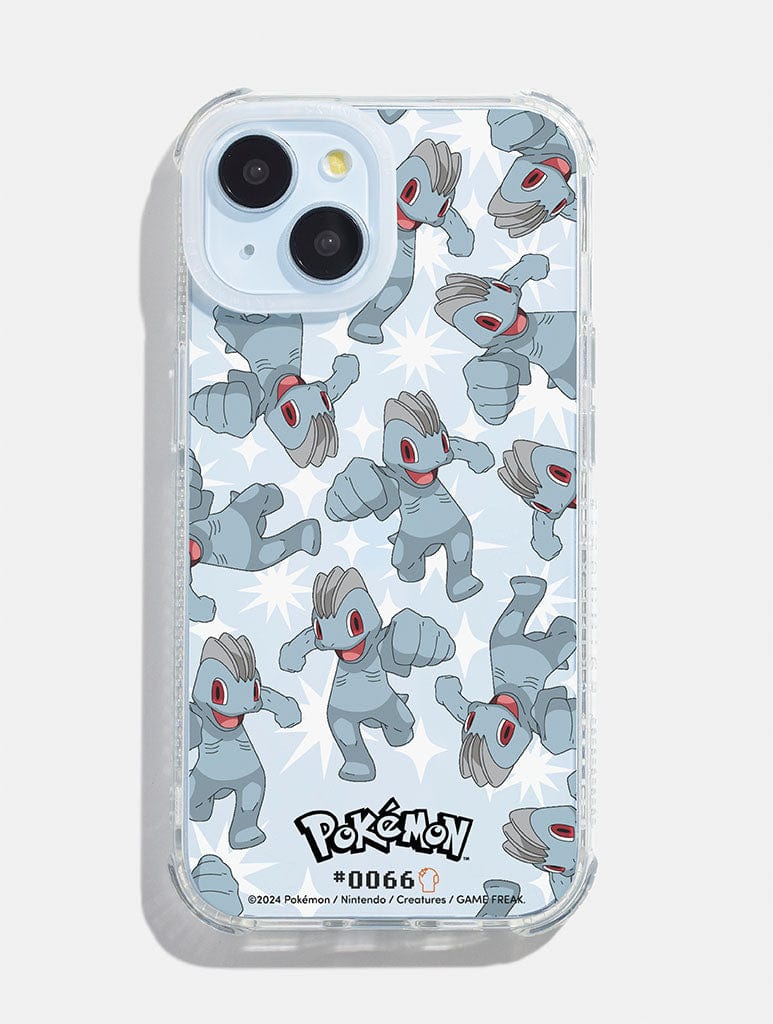 Pokemon #0066 Machop Shock iPhone Case