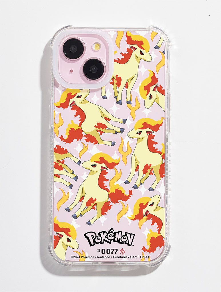 Pokemon #0077 Ponyta Shock iPhone Case