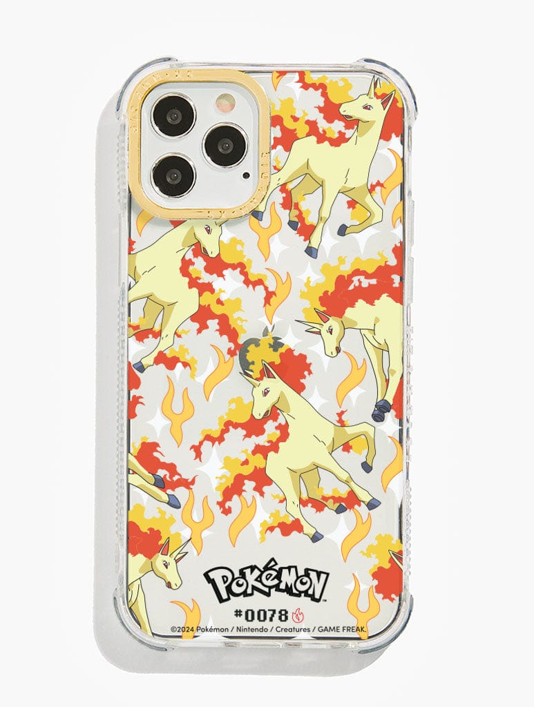 Pokemon #0078 Rapidash Shock iPhone Case