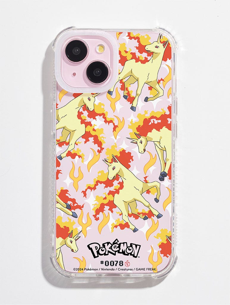 Pokemon #0078 Rapidash Shock iPhone Case