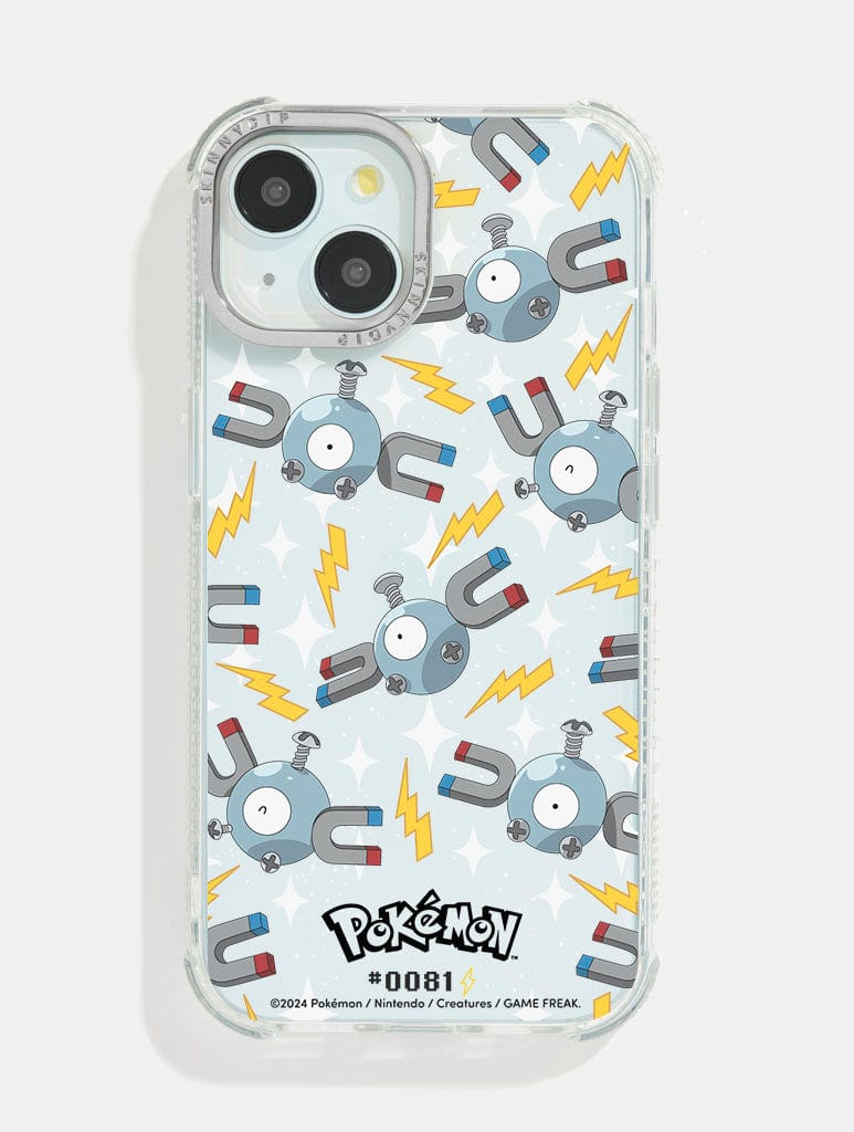 Pokemon #0081 Magnemite Shock iPhone Case