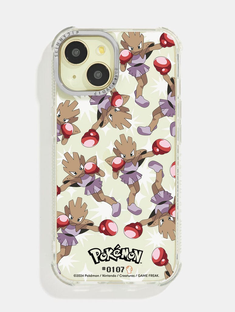 Pokemon #0107 Hitmonchan Shock iPhone Case