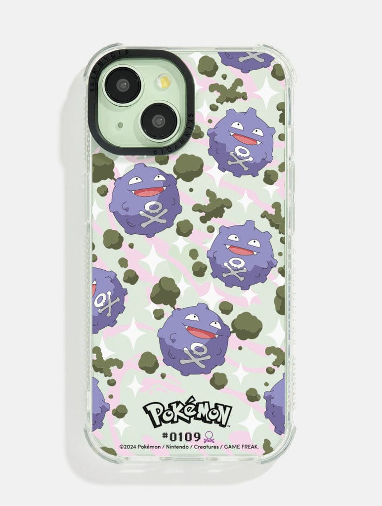 Pokemon #0109 Koffing Shock iPhone Case