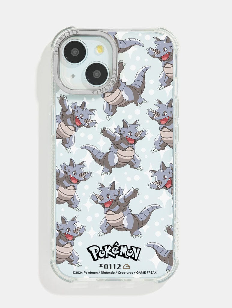 Pokemon #0112 Rhydon Shock iPhone Case