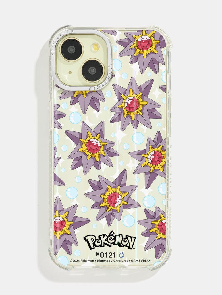 Pokemon #0121 Starmie Shock iPhone Case