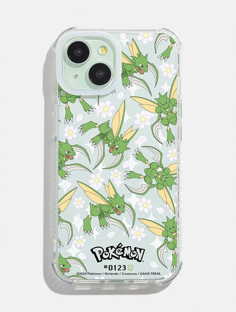 Pokemon #0123 Scyther Shock iPhone Case