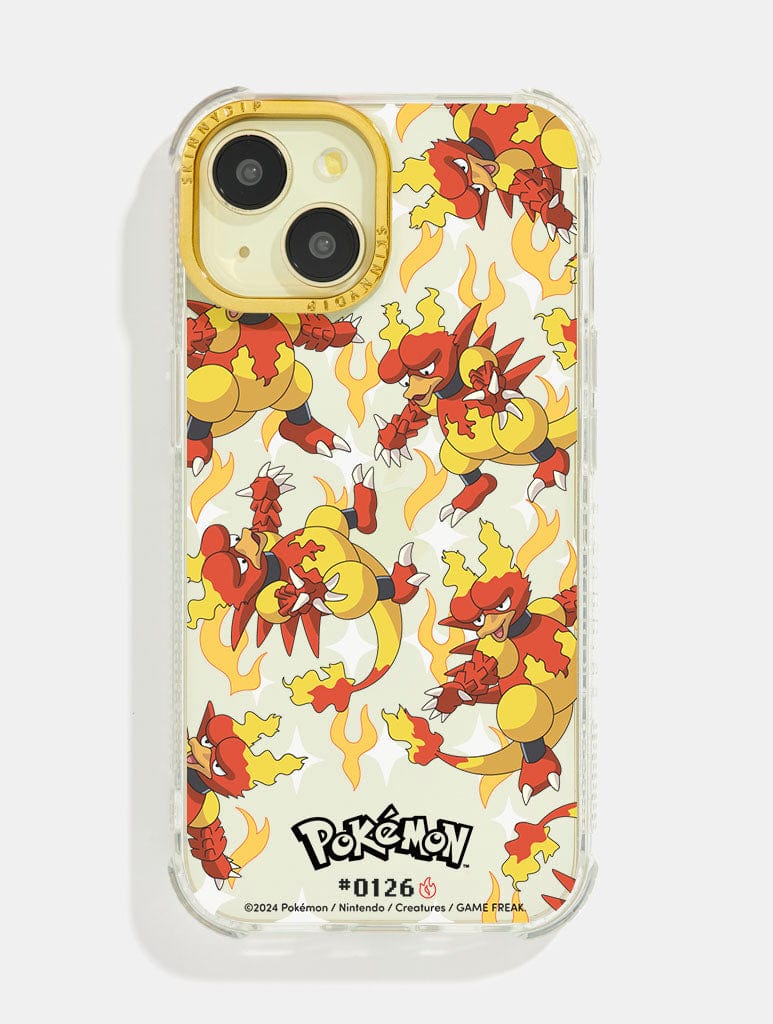Pokemon #0126 Magmar Shock iPhone Case