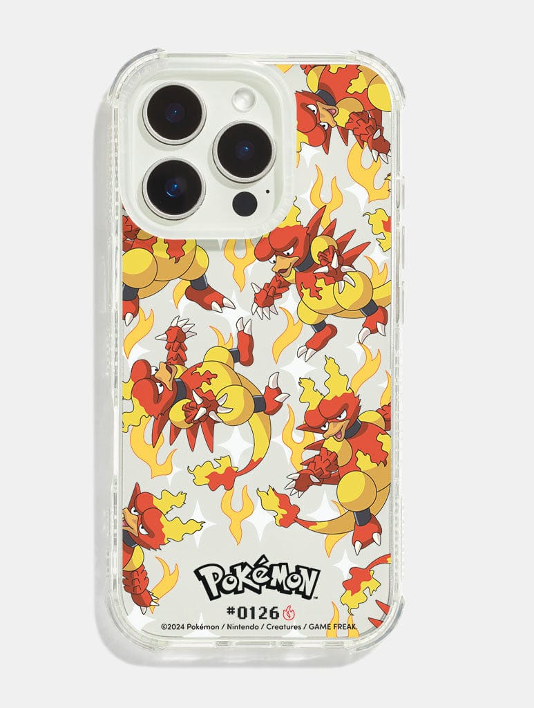 Pokemon #0126 Magmar Shock iPhone Case
