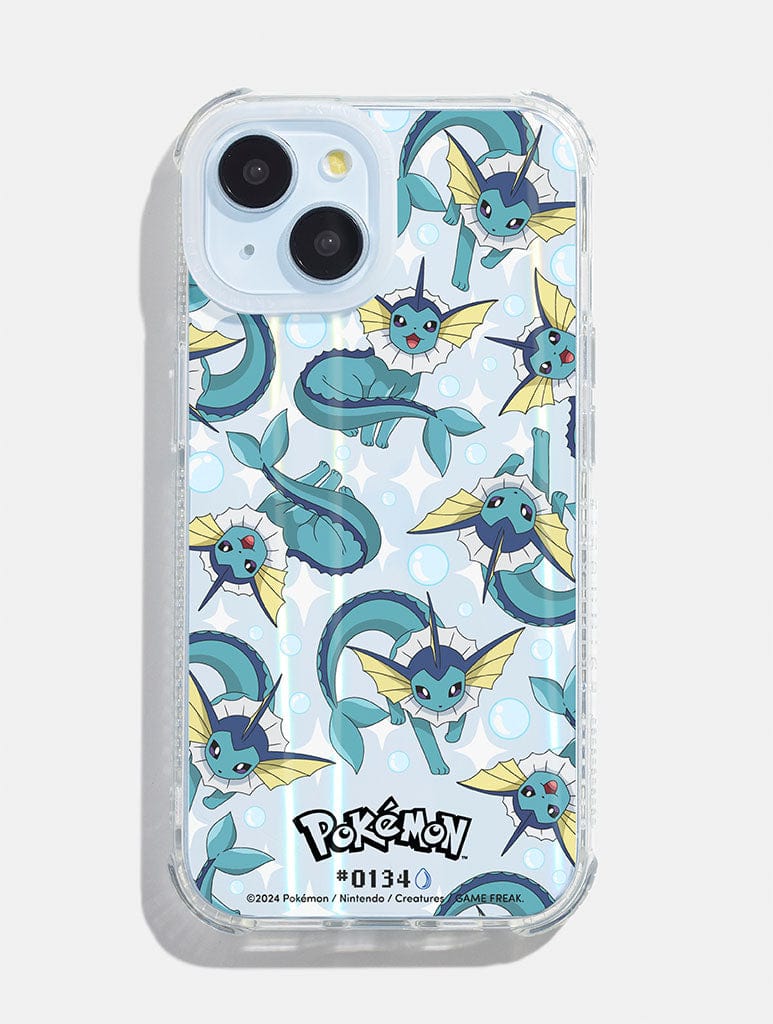 Pokemon #0134 Vaporeon Shock iPhone Case