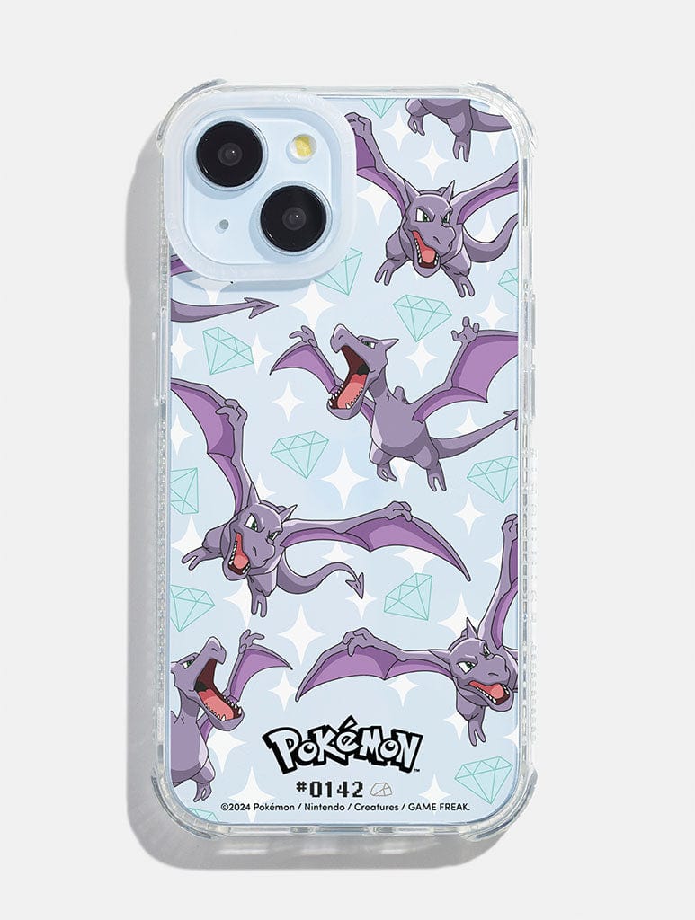 Pokemon #0142 Aerodactyl Shock iPhone Case