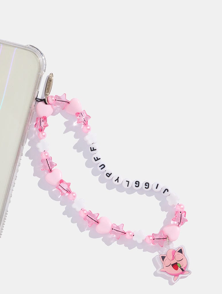 Pokémon Jigglypuff Beaded Phone Strap
