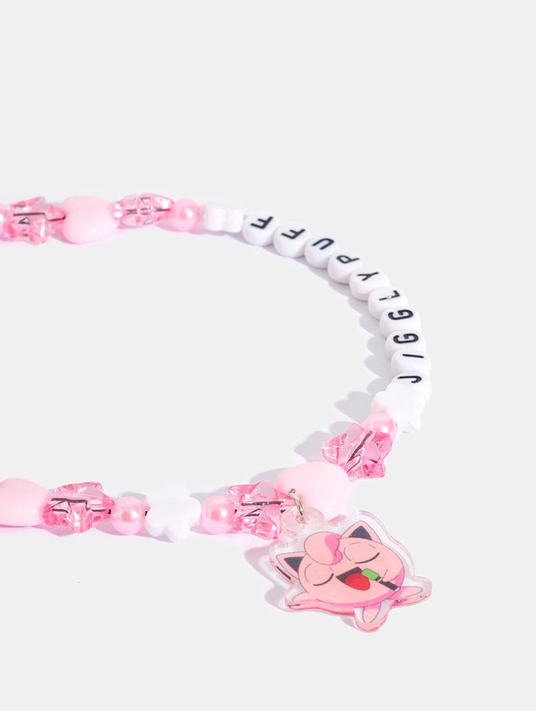 Pokémon Jigglypuff Beaded Phone Strap