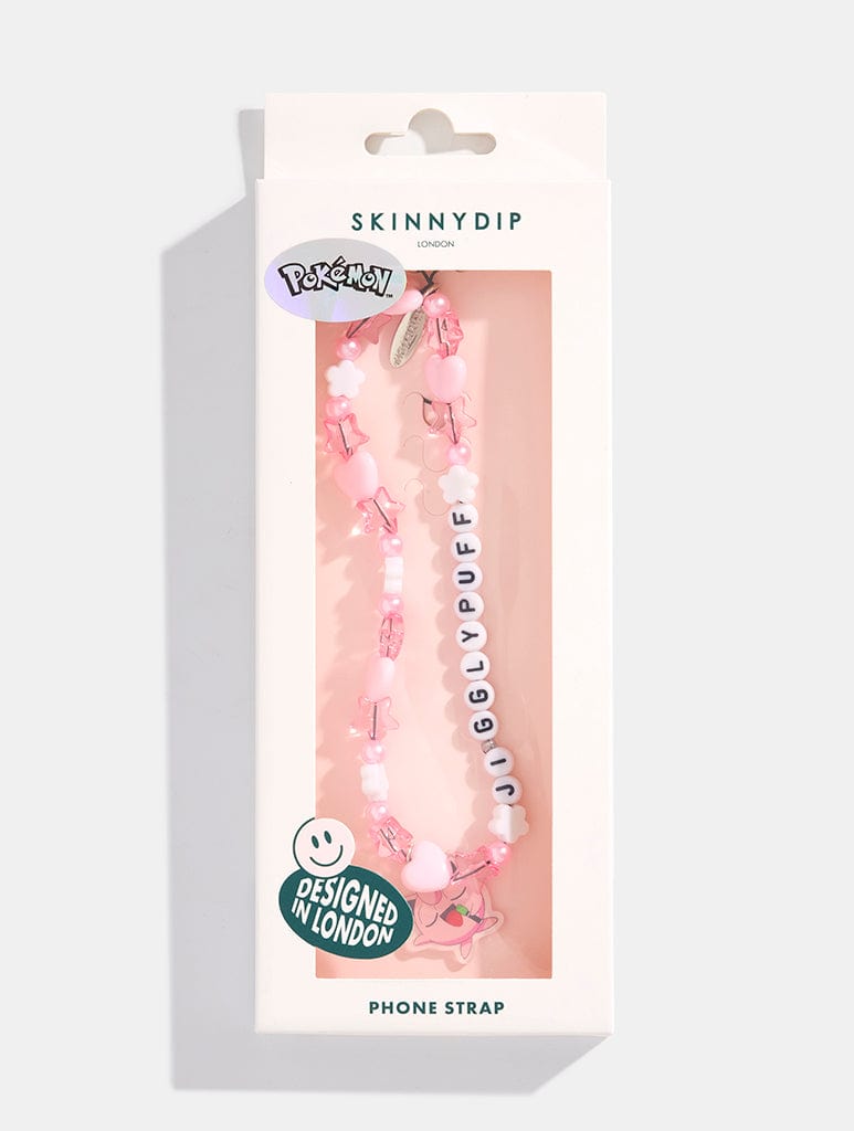 Pokémon Jigglypuff Beaded Phone Strap