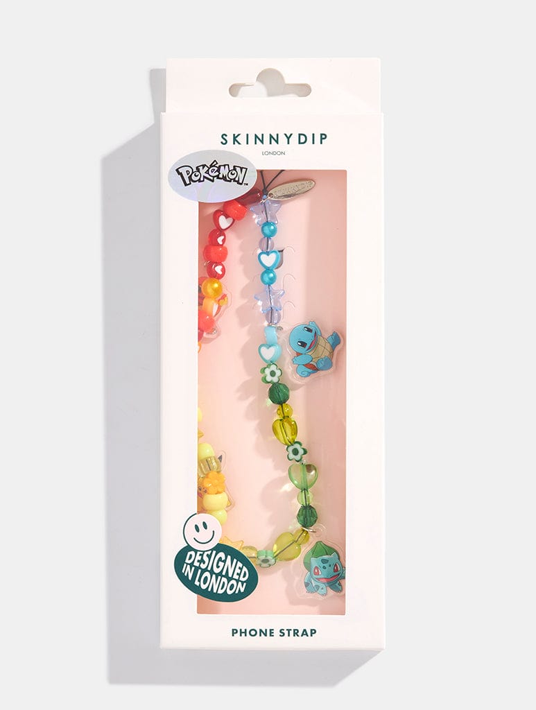 Pokémon Rainbow Beaded Phone Strap