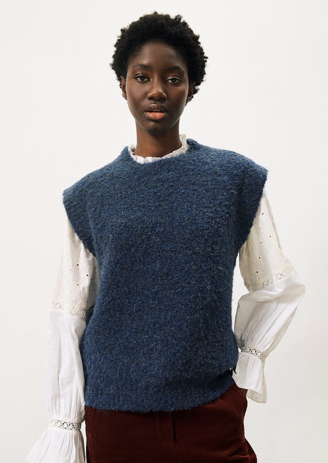 Polaris Boucle Sweater Vest