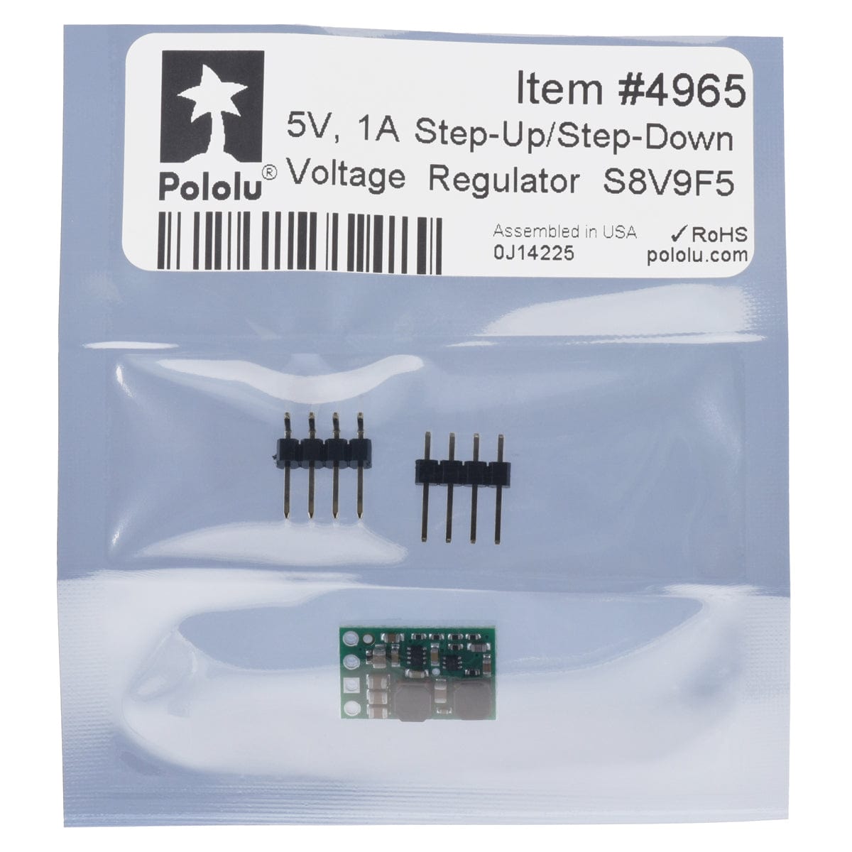 Pololu 5V 1.5A Step-Up/Step-Down Voltage Regulator S8V9F5