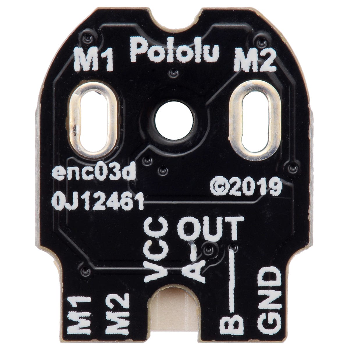 Pololu Magnetic Encoder Kit with Side-Entry Connector for Micro Metal Gearmotors (12 CPR, 2.7-18V)