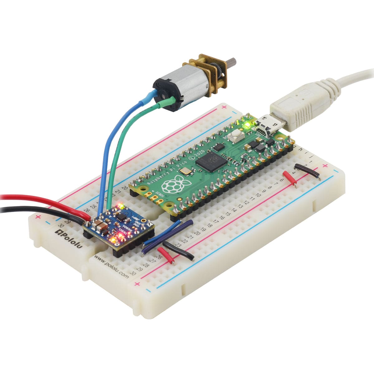 Pololu Motoron M1U550 Single Serial Motor Controller