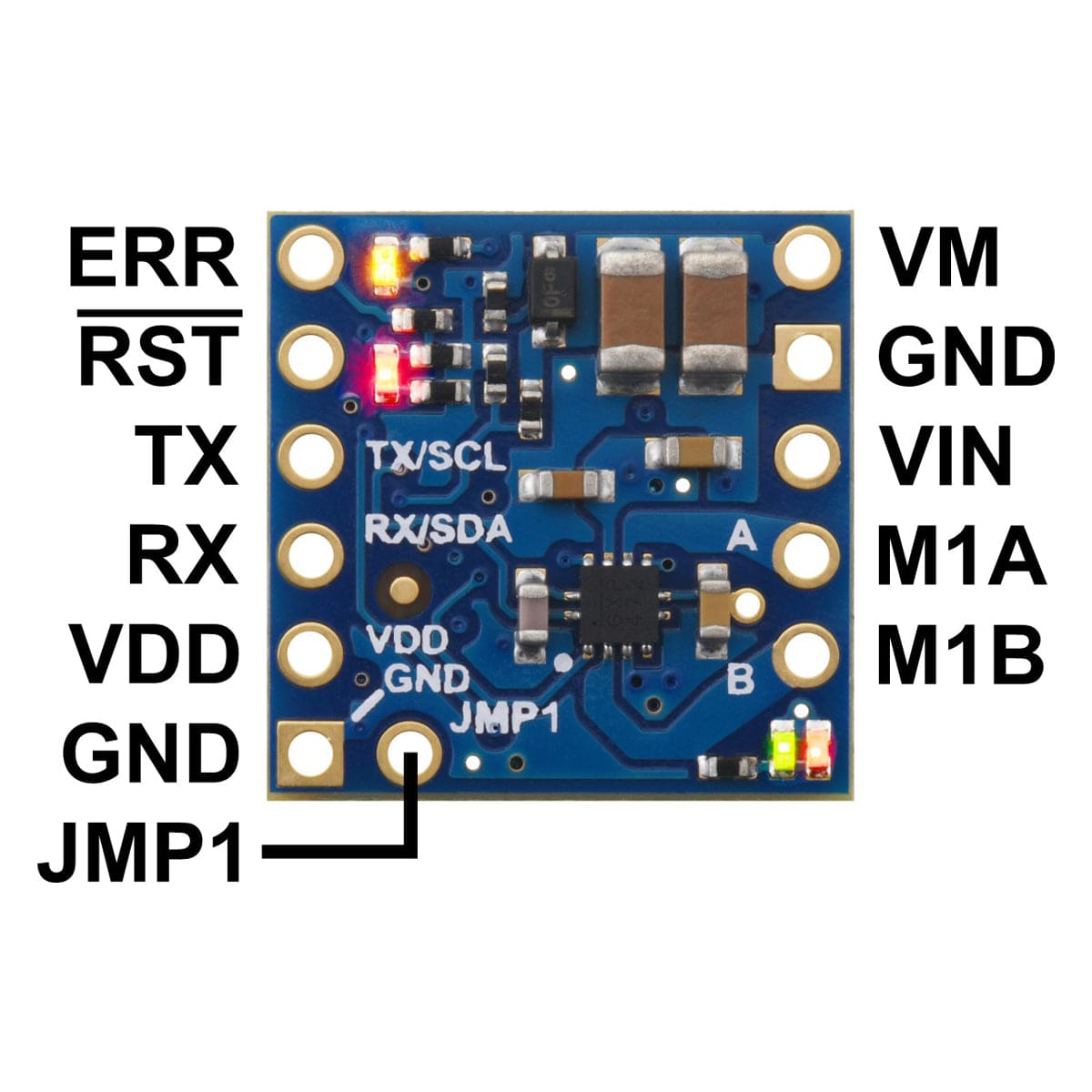 Pololu Motoron M1U550 Single Serial Motor Controller
