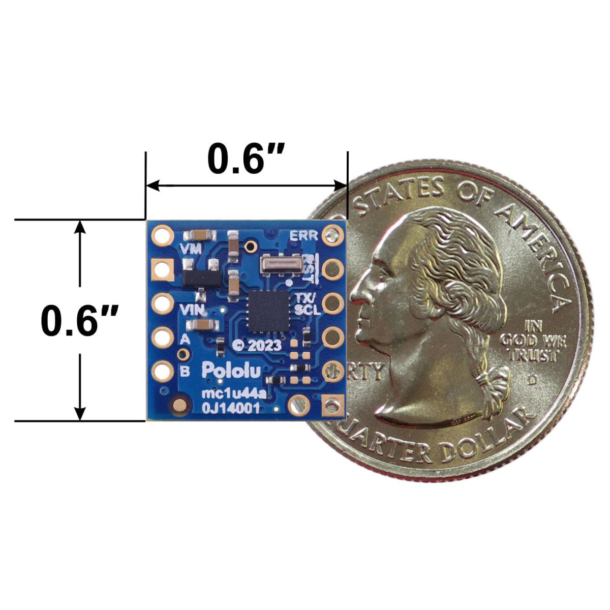 Pololu Motoron M1U550 Single Serial Motor Controller
