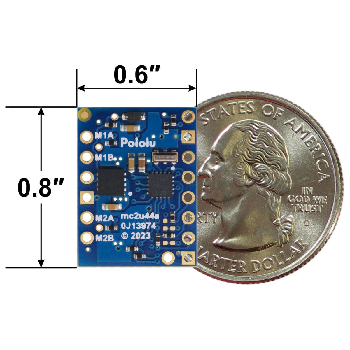 Pololu Motoron M2U550 Dual Serial Motor Controller