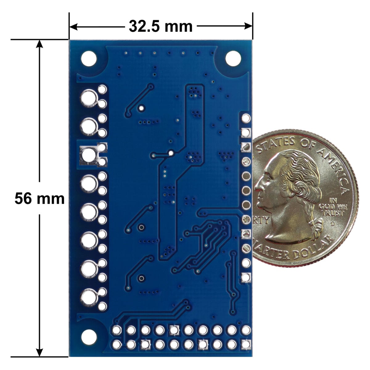 Pololu Motoron M3H550 Triple Motor Controller for Raspberry Pi