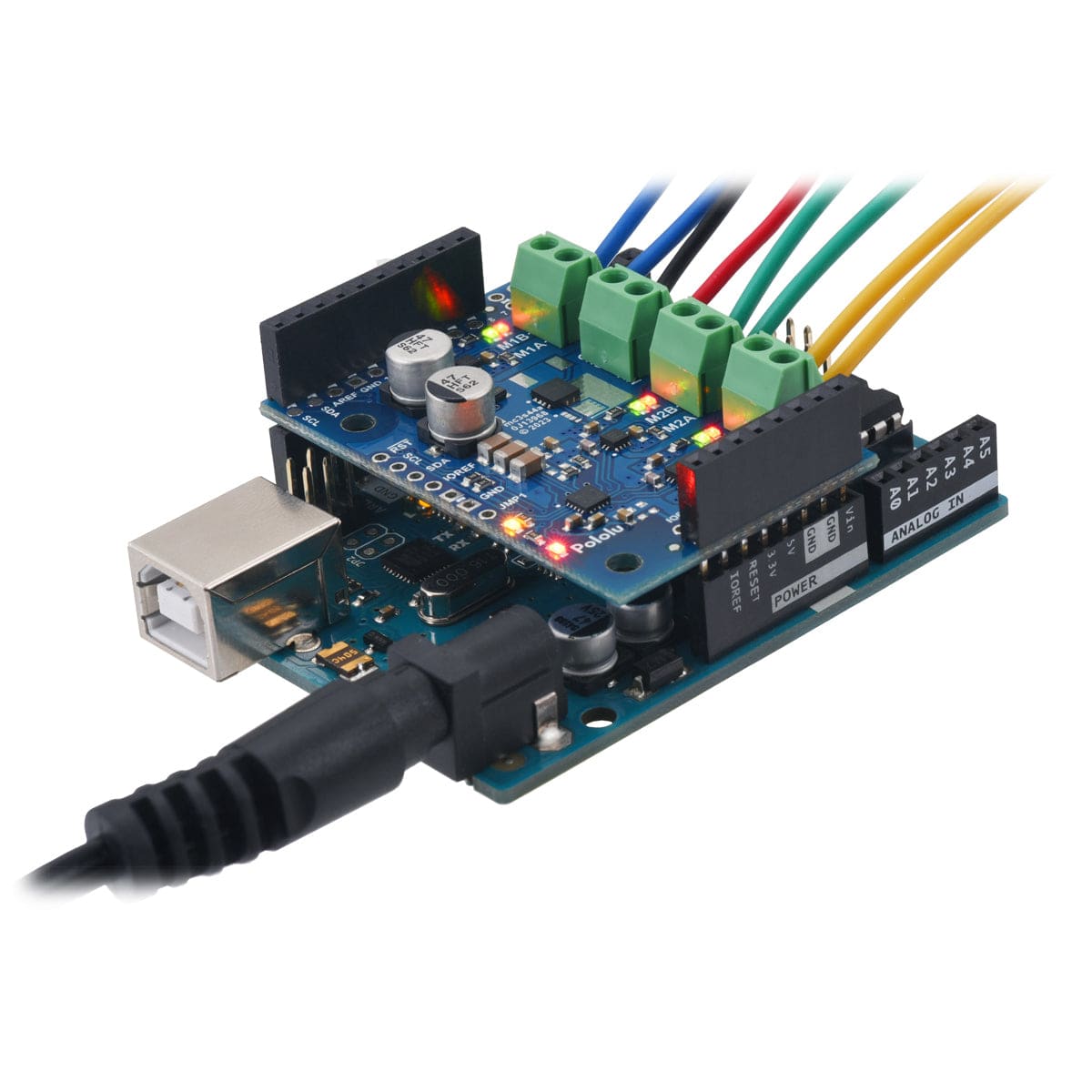 Pololu Motoron M3S550 Triple Motor Controller Shield for Arduino