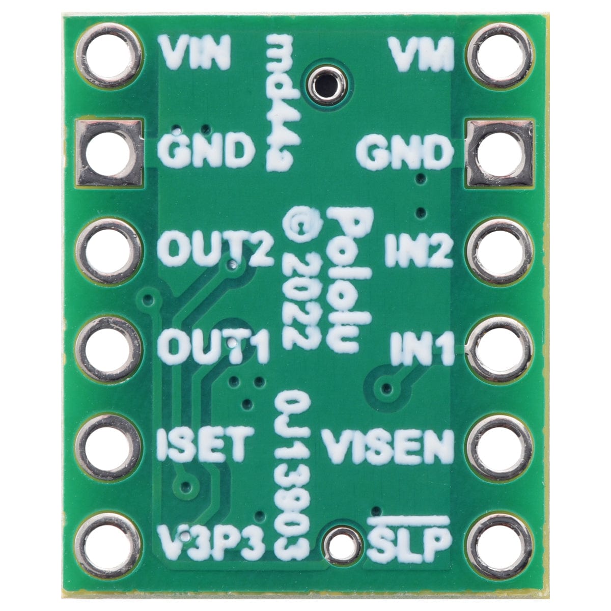 Pololu MP6550 Single Brushed DC Motor Driver Carrier