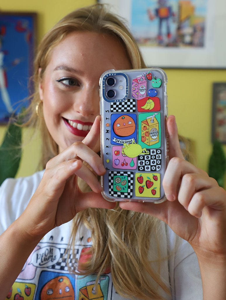 Ponky Wots x Skinnydip Feeling Fruity Shock iPhone Case