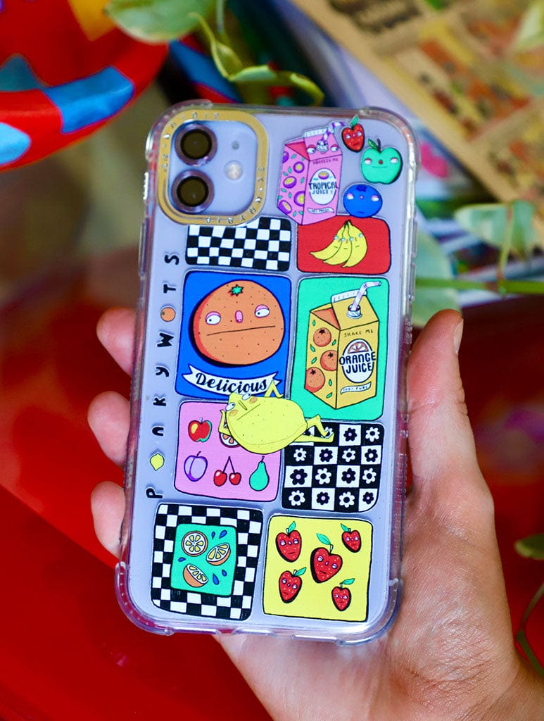 Ponky Wots x Skinnydip Feeling Fruity Shock iPhone Case