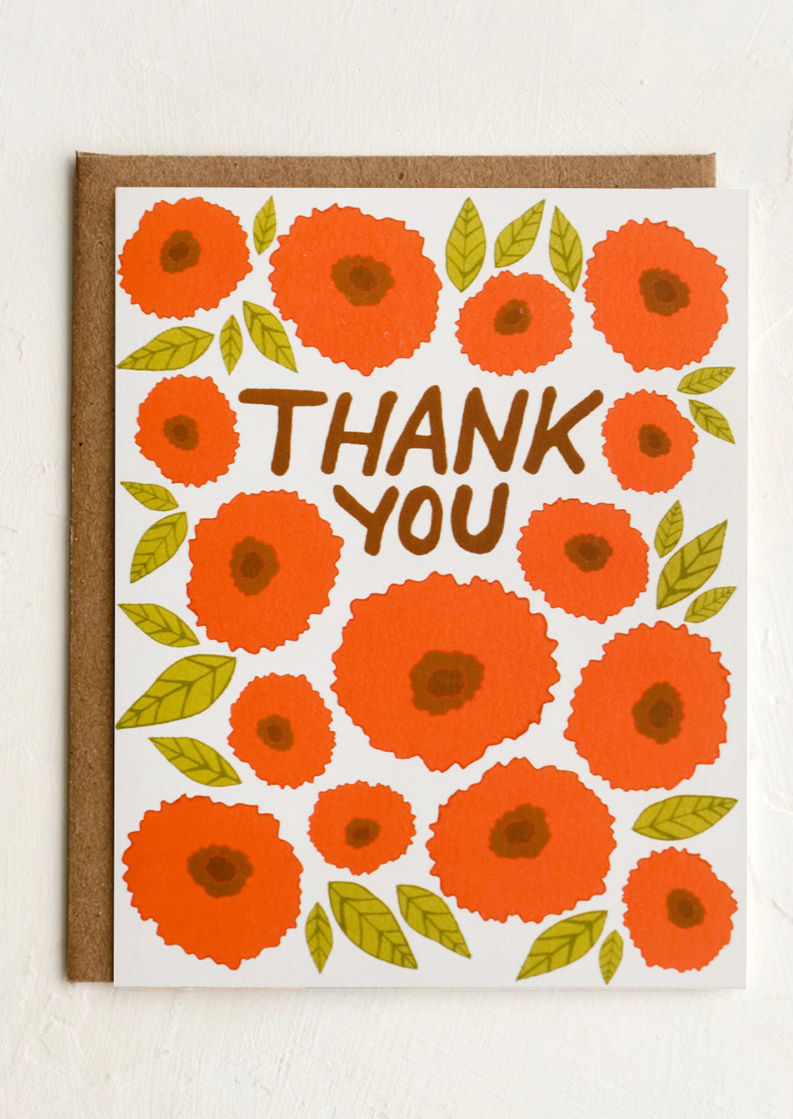 Poppies Thank You Card