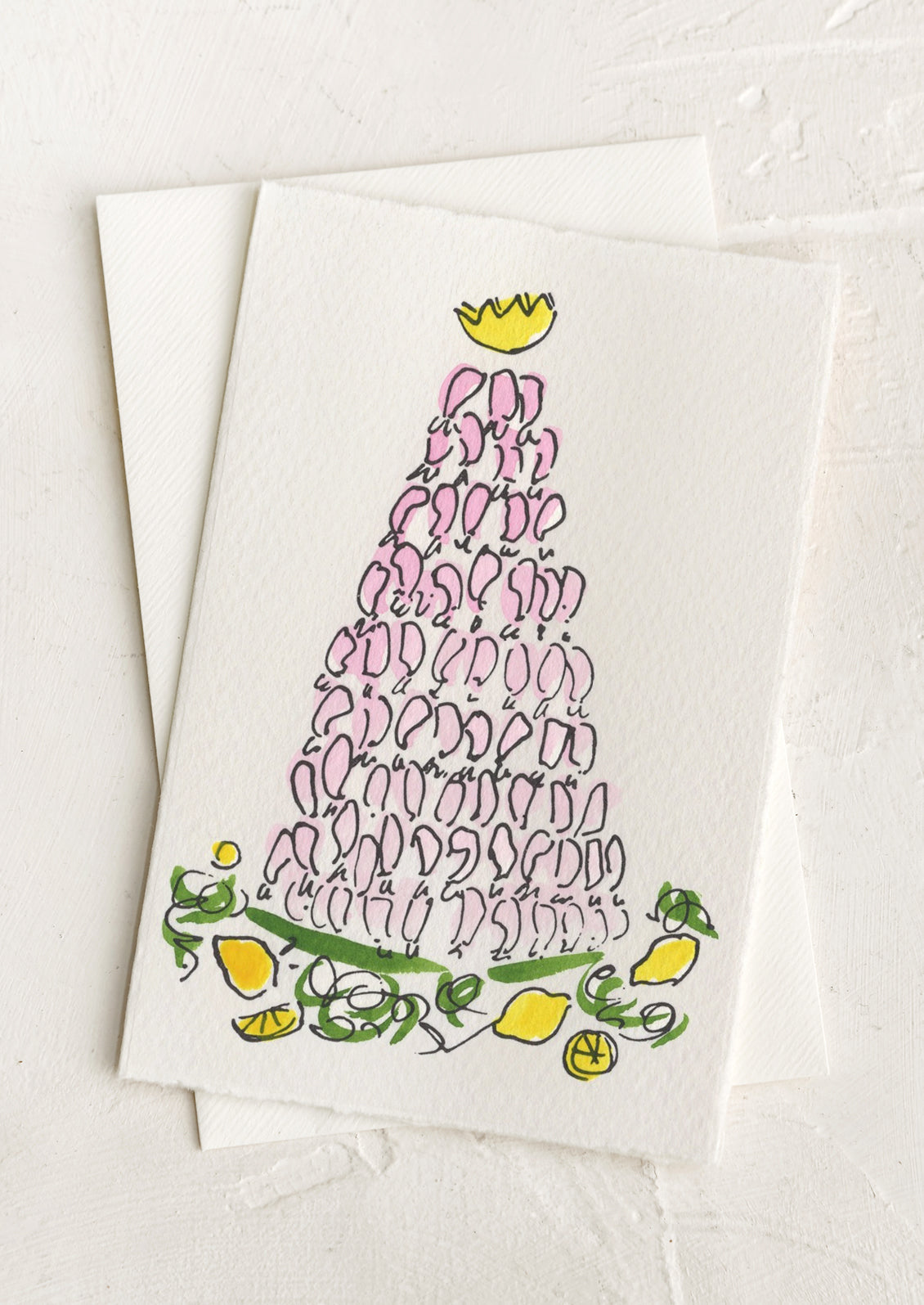 Shrimp Tower Card