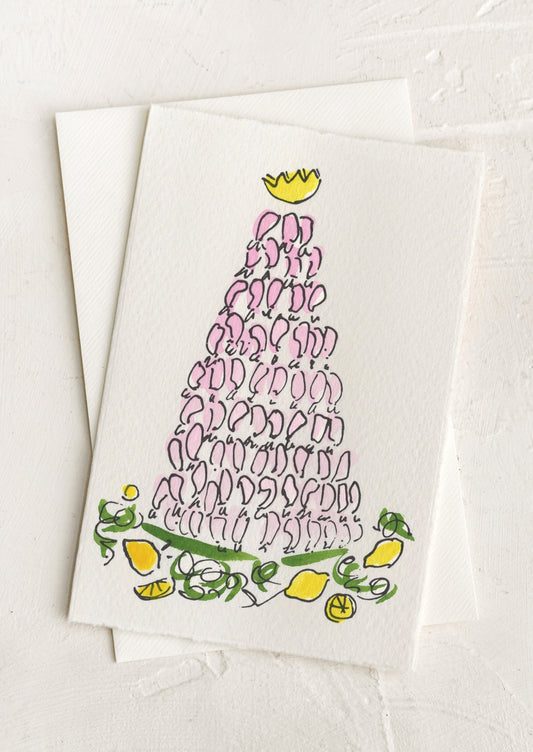 Shrimp Tower Card