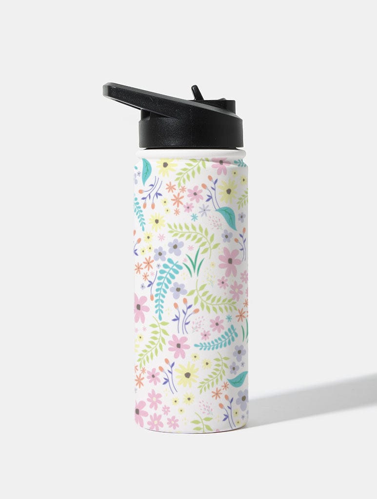 Pretty Floral 18oz Stainless Steel Water bottle