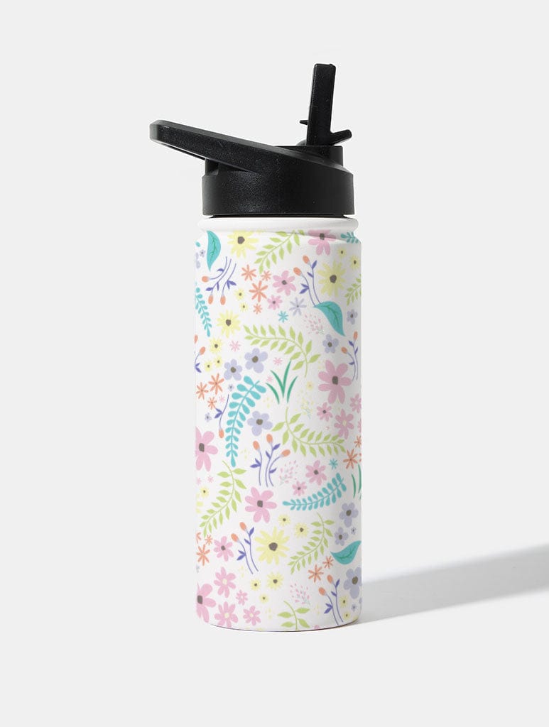 Pretty Floral 18oz Stainless Steel Water bottle