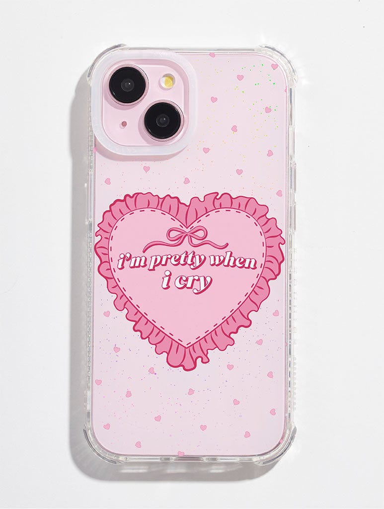 Pretty When I Cry Shock iPhone Case
